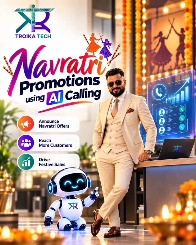 Festive promotions using AI calling